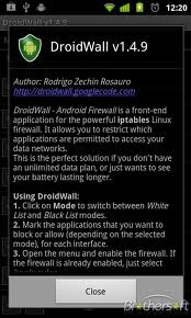 DroidWall - Android Firewall 