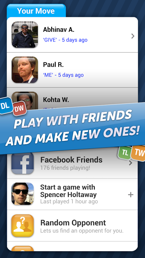Words with Friends game screenshot 1
